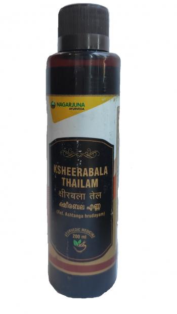 Купить Масло Кширабала тайлам, Ksheerabala Thailam Nagarjuna 200 мл