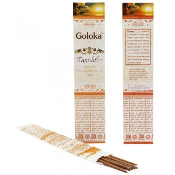 Купить Ароматические палочки, натуральные благовония,  Таништха  Голока, Tanishtha, Goloka, 15 г.