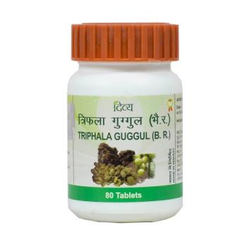 Купить Трифала гугул Дивья/Патанджали, Triphala guggul Divya Patanjali 80 таб