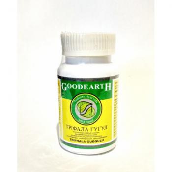 Купить Трифала гугул Гудкэр, Triphala Guggulu Goodcare 60 капсул