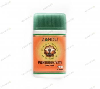 Купить Виштиндук Вати Занду, Vishtinduk Vati Zandu 40 таб