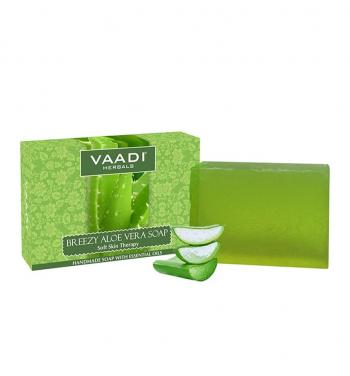 Купить Мыло Свежий алое вера, Ваади, Vaadi Herbals, 75 г.