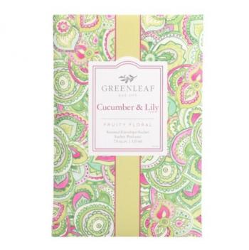 Купить Ароматические саше Огурец и Лилия, Greenleaf