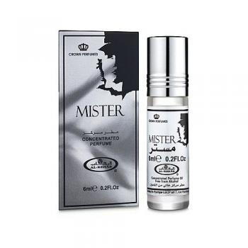 Купить Арабские масляные духи Мистер, Mister, Al-Rehab, 6 мл.