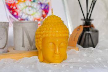 Купить Свеча Голова Будды