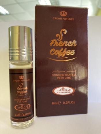 Купить Арабские масляные духи French coffee, Al Rehab, 6 мл.