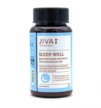 Купить Слип вел Джива Аюрведа Jiva Ayurveda Sleep Well 120 tab