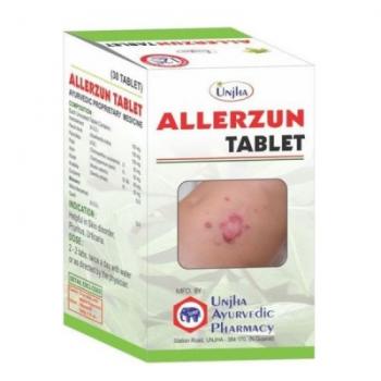 Купити Алергун, Allerzun Tablet, Unjha протиалергічний препарат 50 таб.