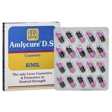Купити Амлікар ДС, Amlycure DS, Aimil, 20 капсул, гепатопротектор