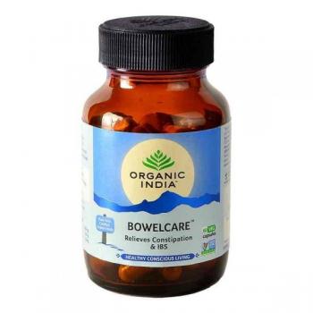 Купити Боулкеар / Турбота про кишечник Органік Індія, Bowelcare Organic India 60 капсул
