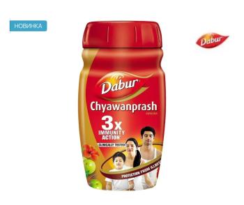 Купить Чаванпраш, Сhyawanprash Dabur Тройной имунттеь 500 грамм