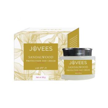 Купити Денний крем Сандал із захистом SPF20 Джовіс, Jovees Sandalwood Day Cream SPF 20, 50 г.