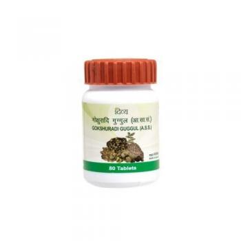 Купить Гокшуради Гуггул Дивья Патанджали, Divya Patanjali Gokshuradi Guggul 80 таб