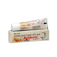Купити Крем Aziderm із 20% азелаїновою кислотою ідеальна шкіра, 15 г