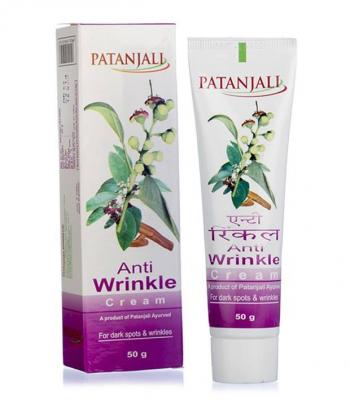 Купити Крем проти зморшок Патанджалі Аюрведа, Divya Patanjali Tejus Anti Wrinkle Cream 50 г