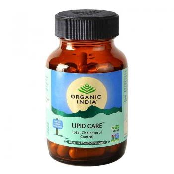 Купити Ліпід Кер Органік Індія, Lipid Care Organic India 60 капсул