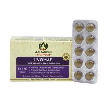 Купить Ливомап Махариши, Maharishi Ayurveda Livomap 100 таб