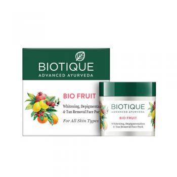 Купити Маска фруктова проти пігментації Біотик, Biotique Bio Fruit Face Mask, 75 г.