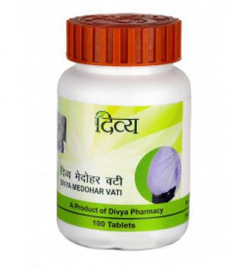 Купити Медохар Вати Дівья Патанджалі Аюрведа, Divya Patanjali Medohar Vati 100 таб