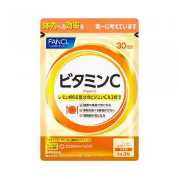 Купить Натуральный витамин С, Vitamin C, Fancl 90 таб.