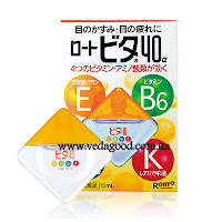 Купити Rohto Vita 40 Alpha! - м'які краплі для очей з 4-ма вітамінами та амінокислотами