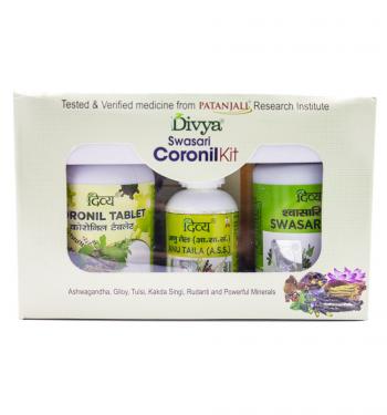 Купить Свасари Коронил Кит Дивья Патанджали, Swasari coronil kit Patanjali / Divya