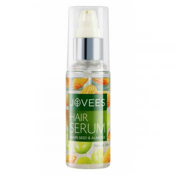 Купити Сироватка для волосся Джовіс, Виноград - Мигдаль, Jovees Hair Serum, Grape Seed-Almond 60 мл